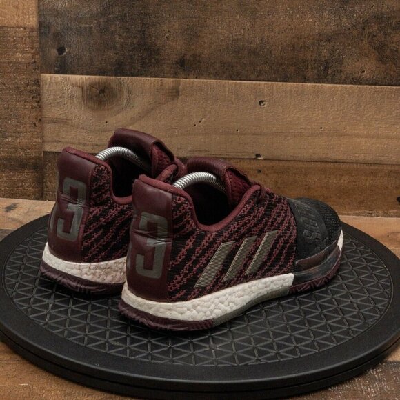 ADIDAS JAMES HARDEN VOL. 3 PLAYOFF MARO MENS ATHLETIC SHOES BASKETBALL SIZE 7 - Picture 8 of 9